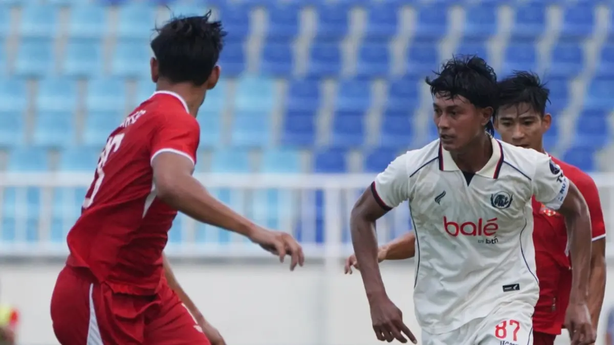 Laga uji coba Arema FC melawan Deltras Sidoarjo. Sumber: website resmi Arema FC Official.