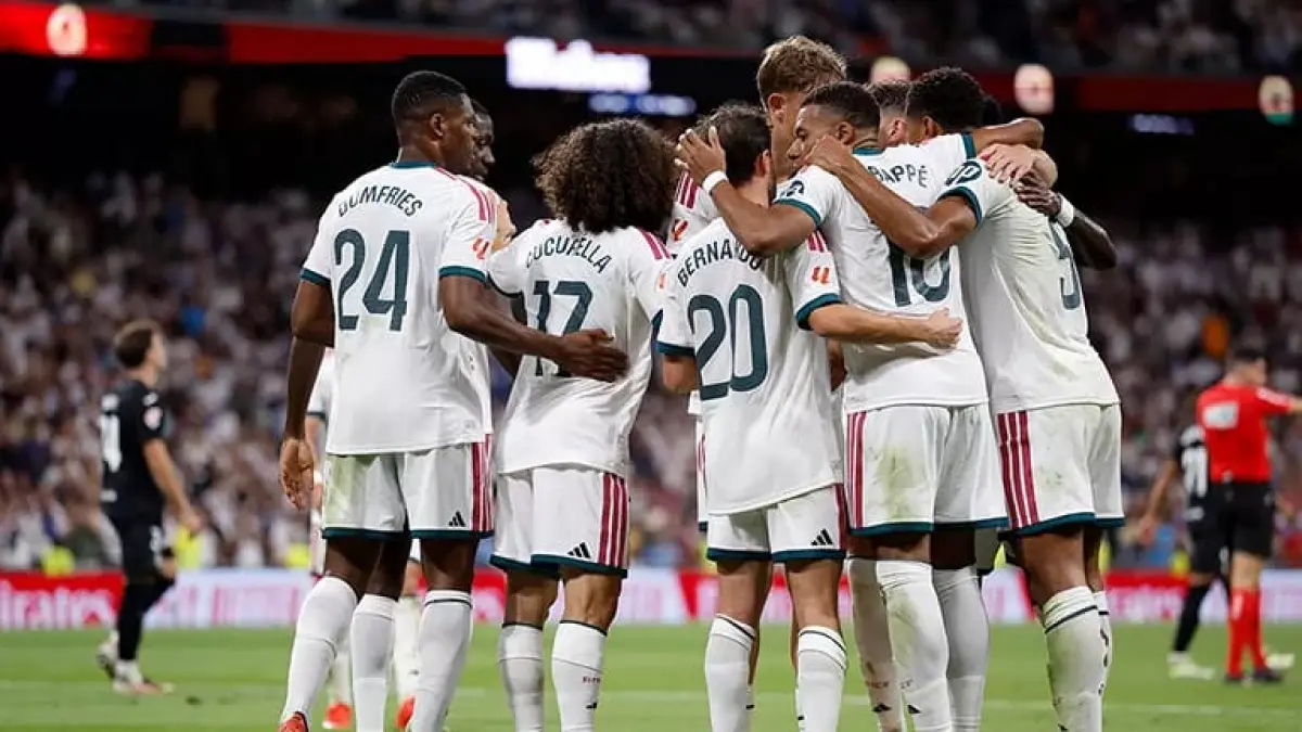 Selebrsi Gol dari Skuad Real Madrid. (Website/Real Madrid)
