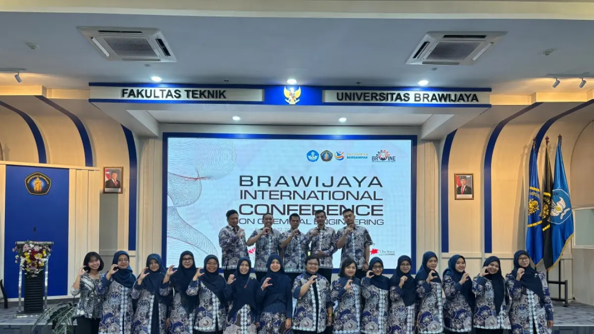 BERDAYA: Departemen Teknik Kimia, Fakultas Teknik Universitas Brawijaya (FTUB), menggelar The 2nd Brawijaya International Conference on Chemical Engineering (BROMINE) 2026.