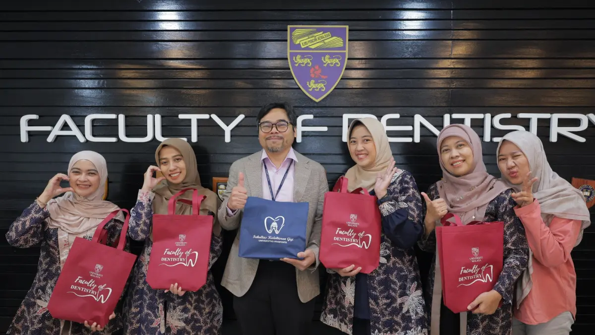 KERJA SAMA: Fakultas Kedokteran Gigi Universitas Brawijaya (FKG UB) terus memperkuat jejaring akademik internasional melalui kolaborasi dengan Faculty of Dentistry, Universiti Malaya (UM), Malaysia.