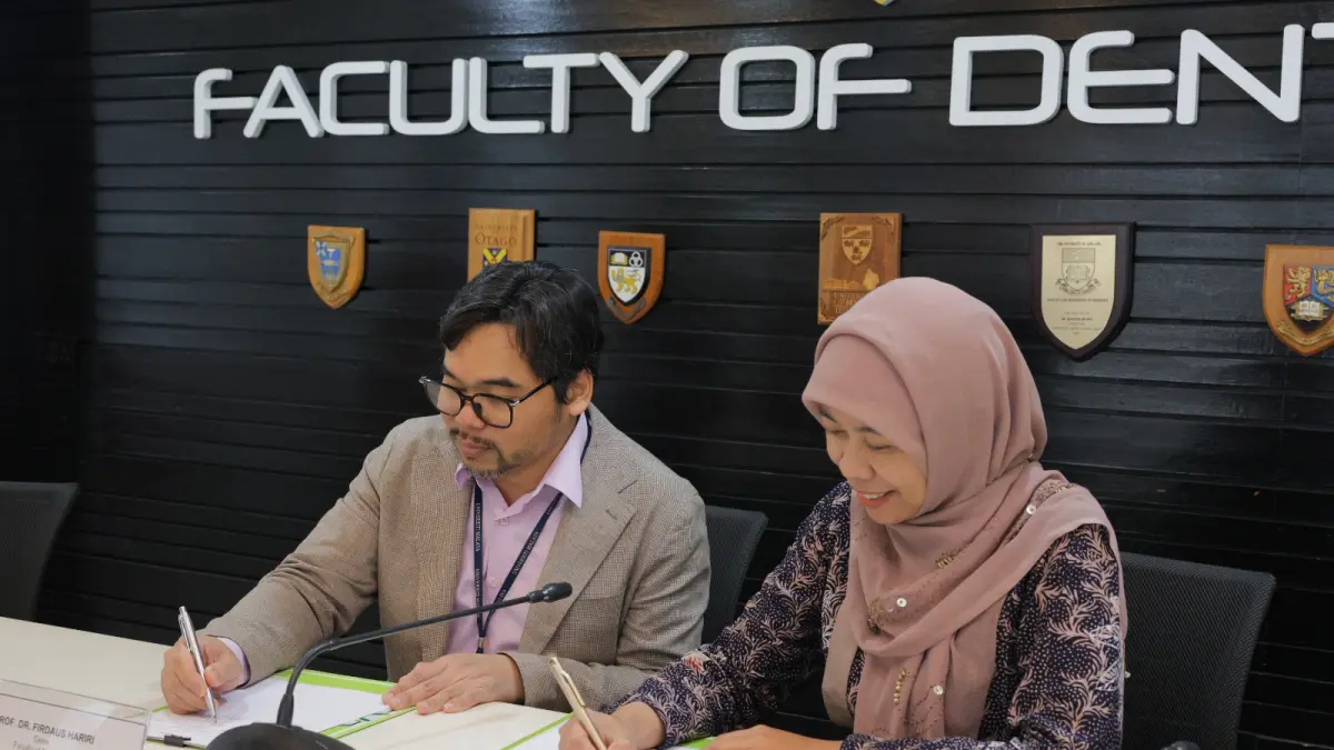 TERJALIN: Kolaborasi dengan Faculty of Dentistry, Universiti Malaya (UM), Malaysia