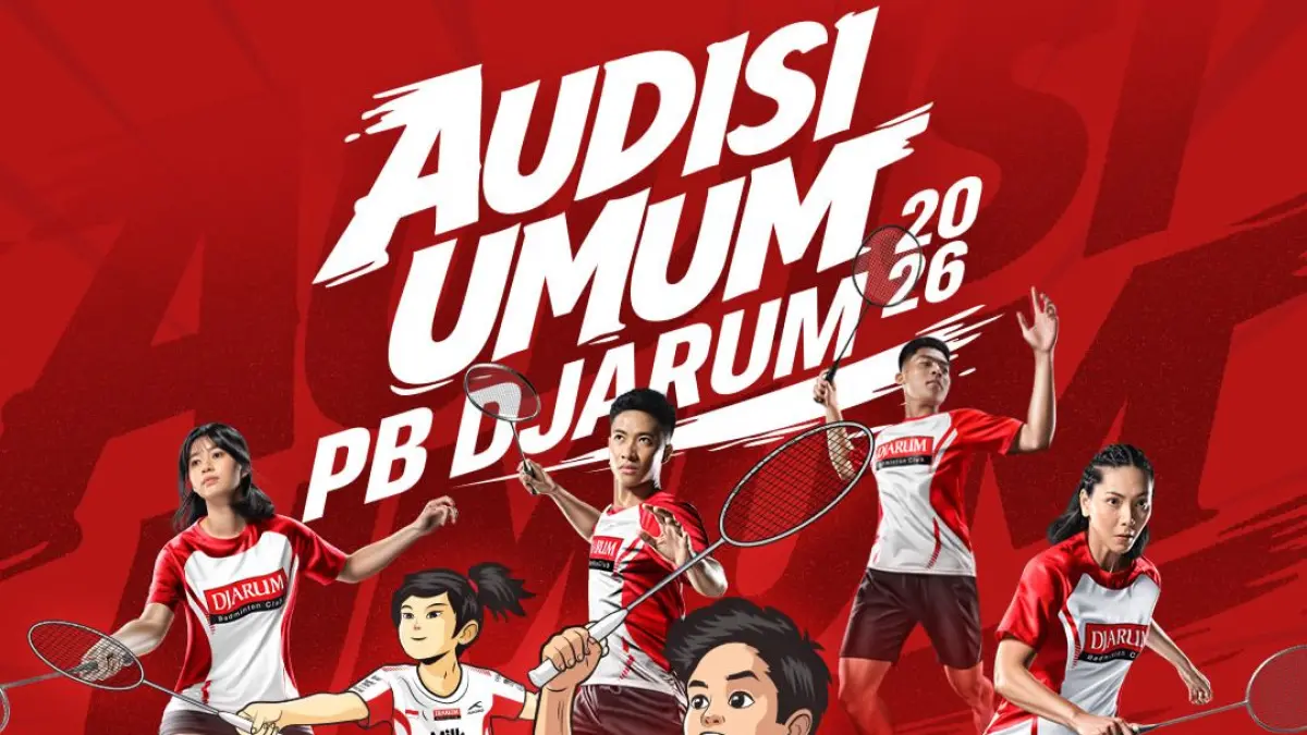 Audisi Umum PB Djarum 2026. (Sumber: @pbdjarumofficial/Instagram)