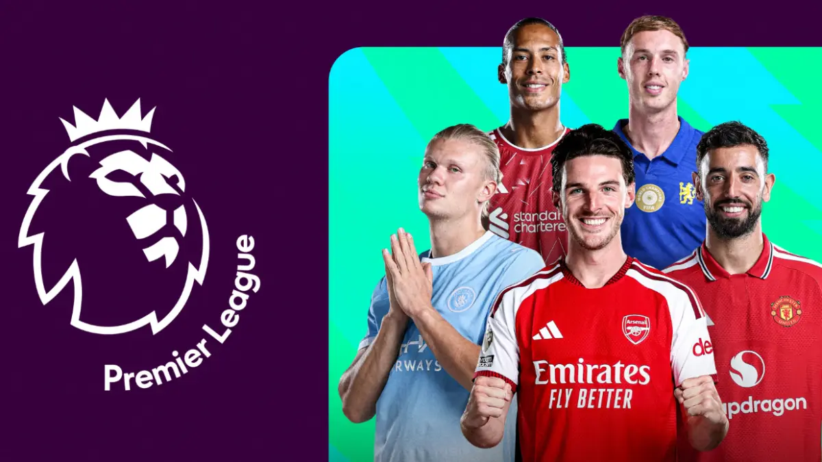 Ilustrasi Liga Inggris musim 2026/2027 menampilkan sejumlah pemain top dari berbagai klub peserta. (Foto: Vidio)