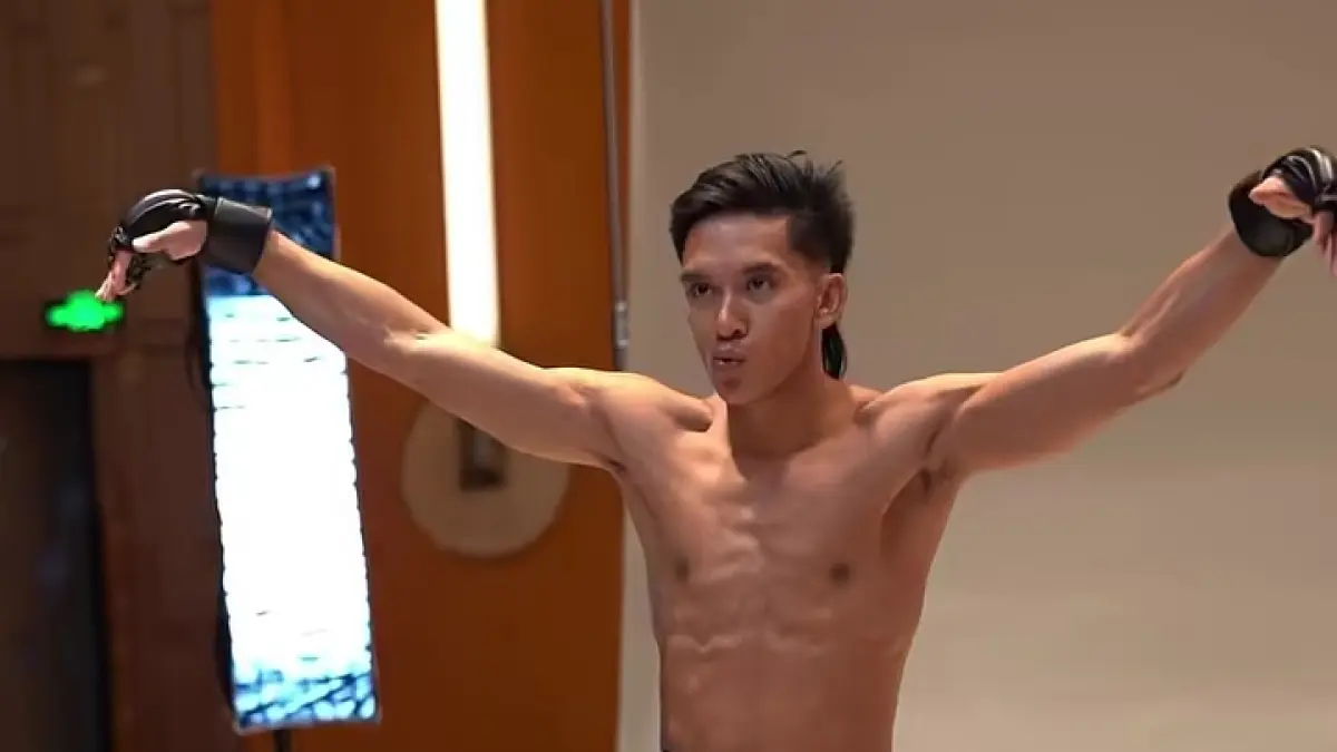 SPEKTAKULER: Bilal Hasan menang melawan Nilson Rojas di UFC Shanghai (29/8).