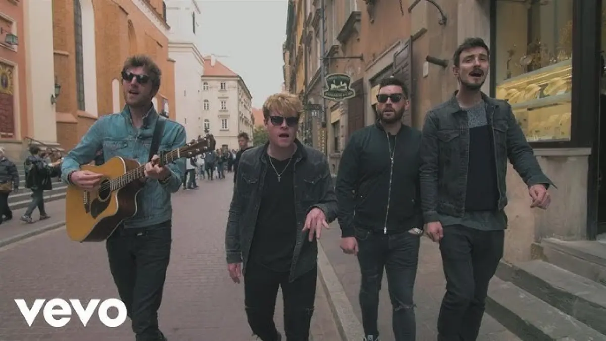 Kodaline ketika membuat videoklip di Jakarta. (Youtube/KodalineVEVO)
