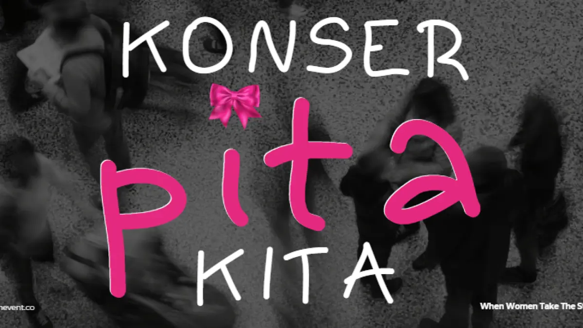 Logo Konser Pita Kita 2026. (Instagram/@konserpitakita)