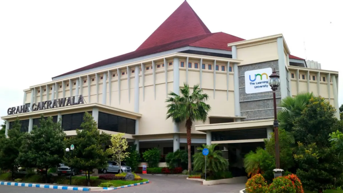 Gedung serbaguna Graha Cakrawala UM yang akan menjadi venue Konser Pita Kita 2026. (dspa.um.ac.id)