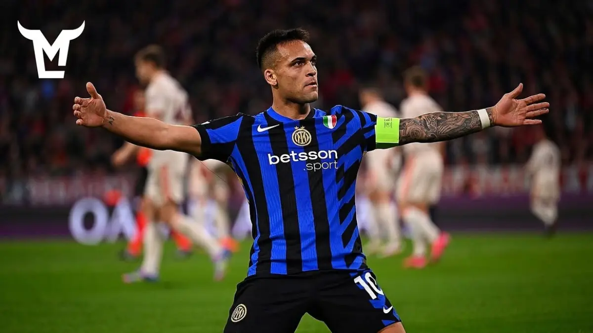 Lautaro Martinez berselebrasi pada suatu pertandingan. Sumber: IG @lautaromartinez