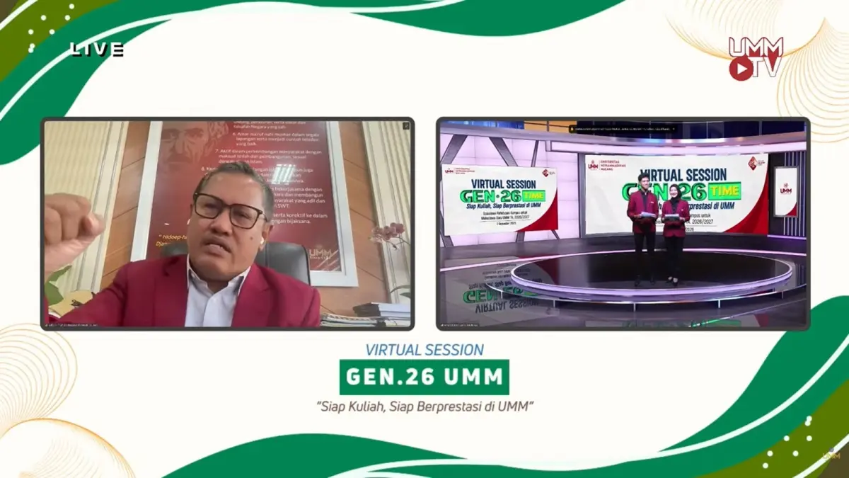 VISIONER: Prof Dr Nazaruddin Malik, S.E., M.Si dalam Pesmaba 2026.
