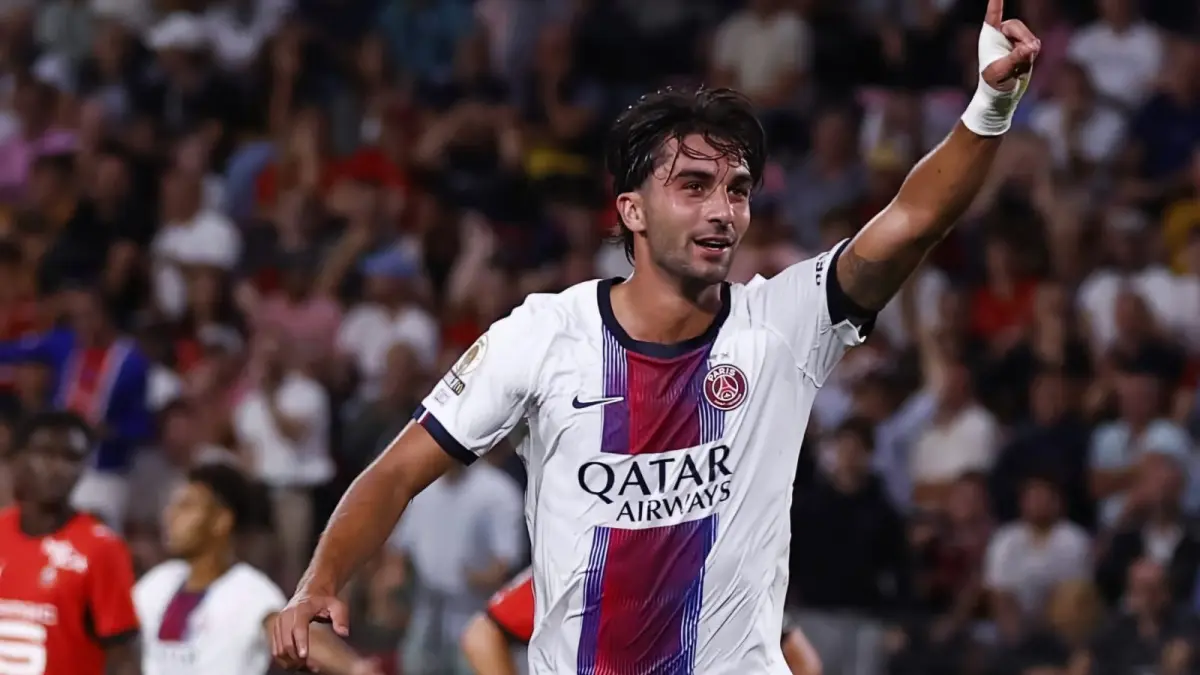 Ferran Torres selebrasi atas golnya bersama PSG. Sumber: IG @ferrantorres