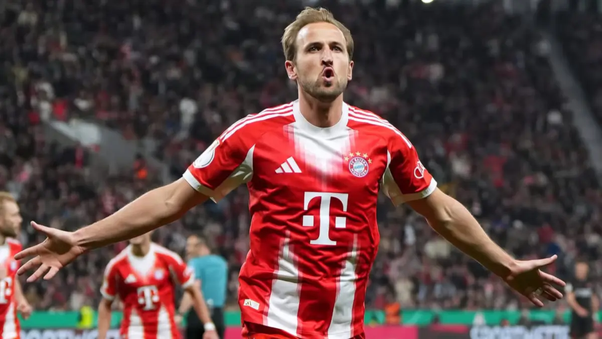 Harry Kane berseagam Bayern Munchen. Sumber: IG/@harrykane