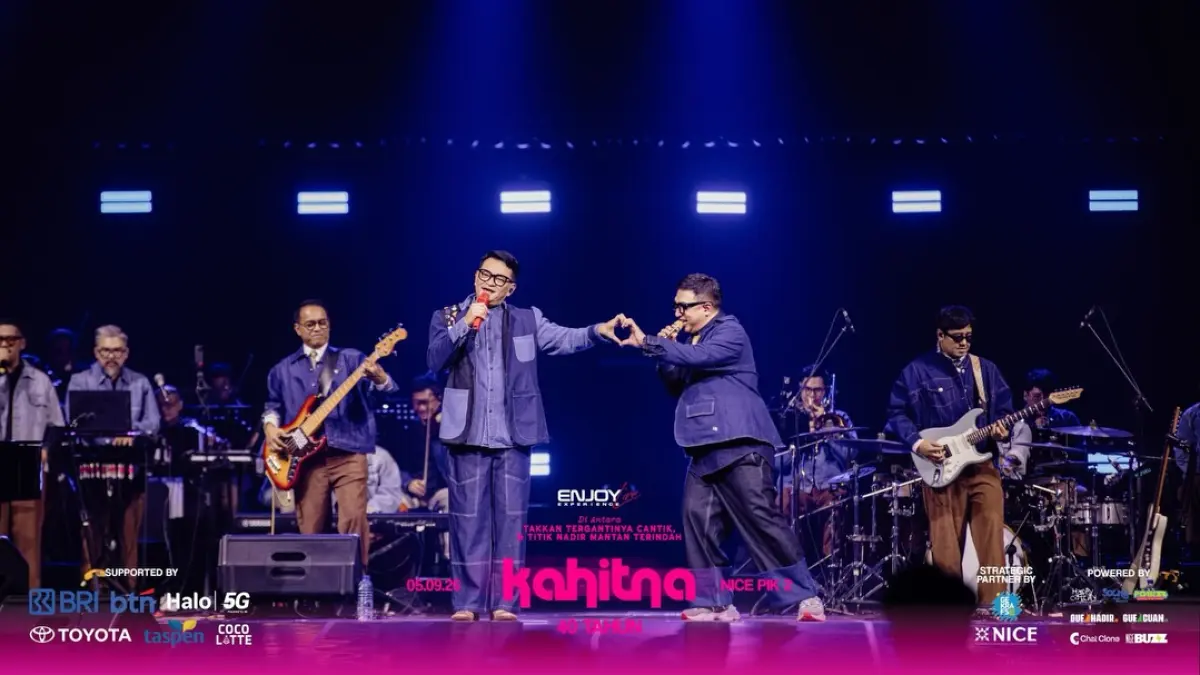 Konser Kahitna 40 Tahun. (Instagram/@kahitna)