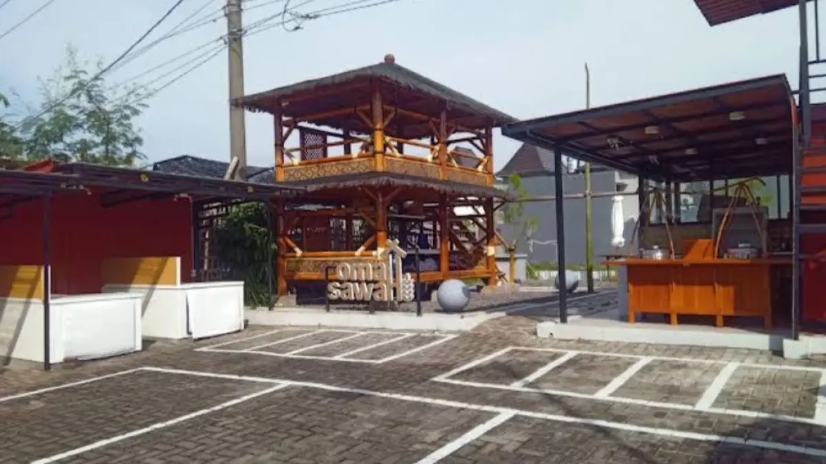 Omah Sawah Malang, tempat kuliner dengan suasana asri dan nyaman di Karangploso. (source : Google Maps)