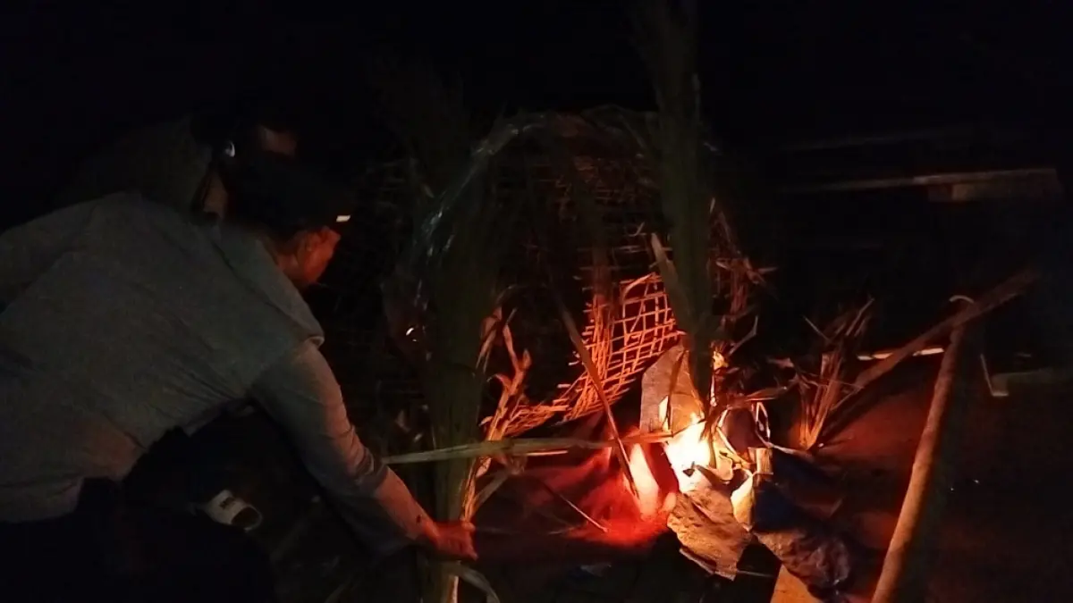 Pemusnahan arena sabung ayam