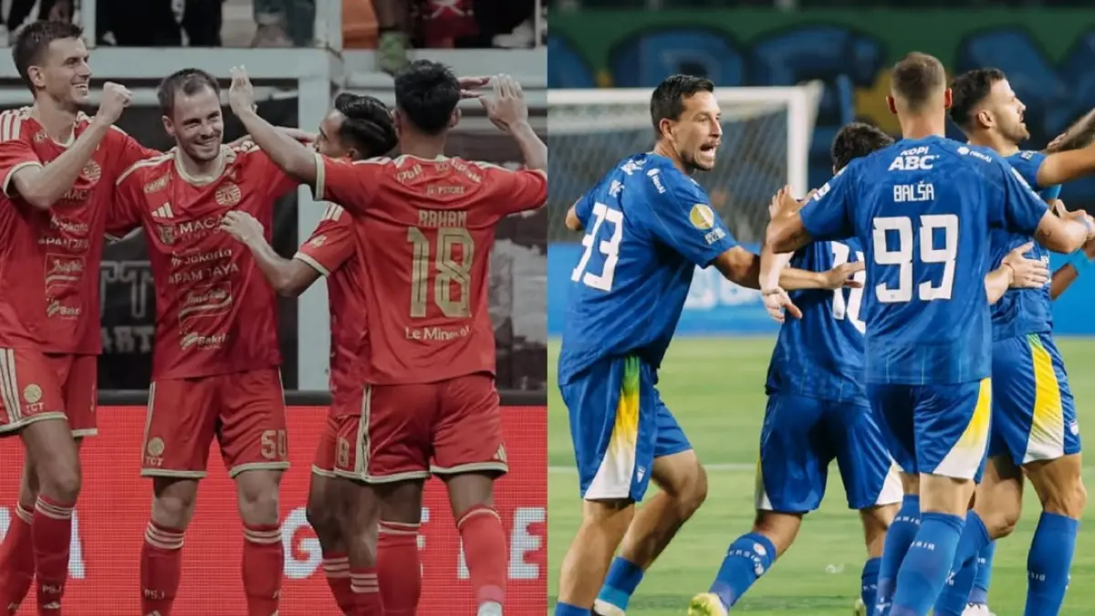 Persib vs Persija. Sumber: Instagram/@volix.media.