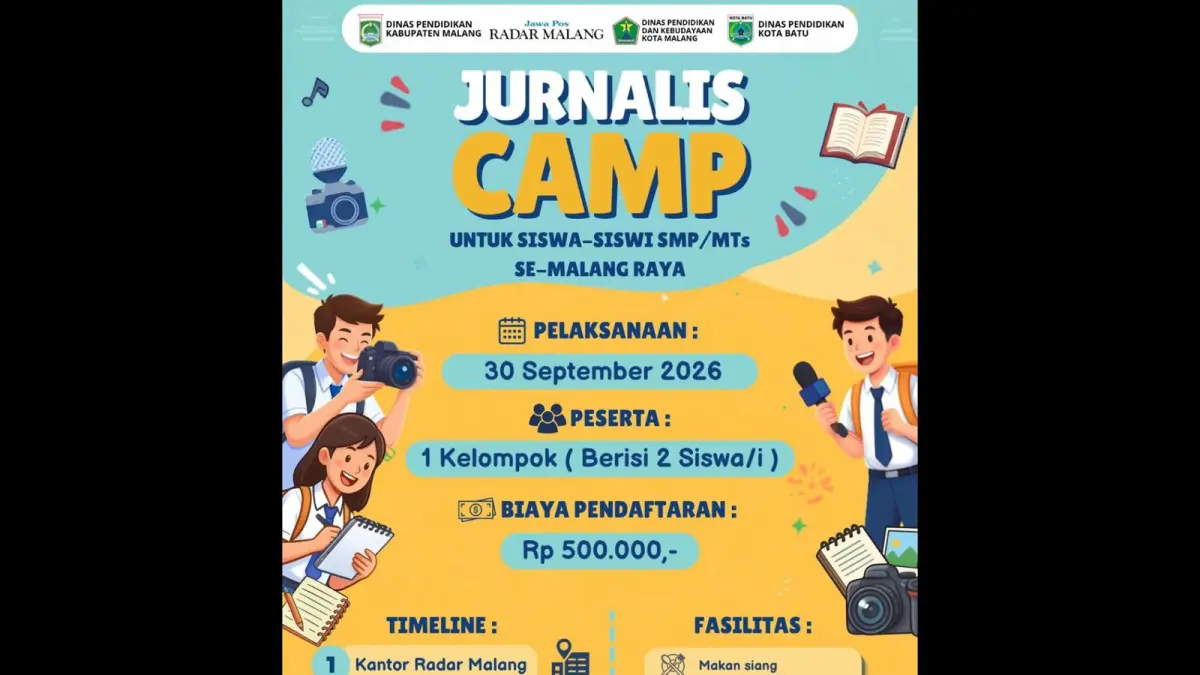 Poster Jurnalis Camp
