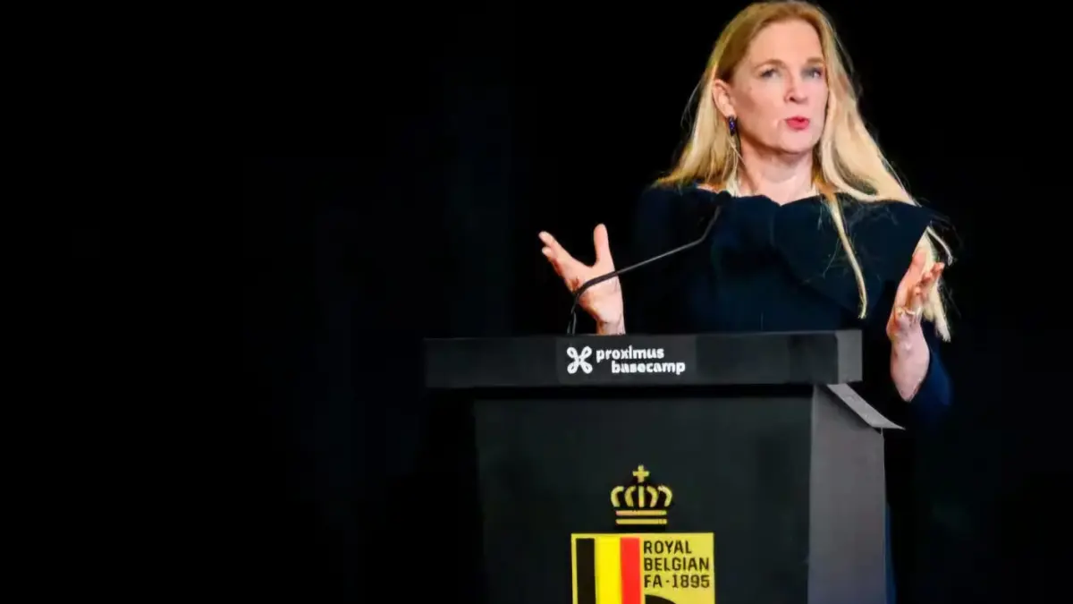 presiden Asosiasi Sepak Bola Belgia. Sumber: website/rbfa.be