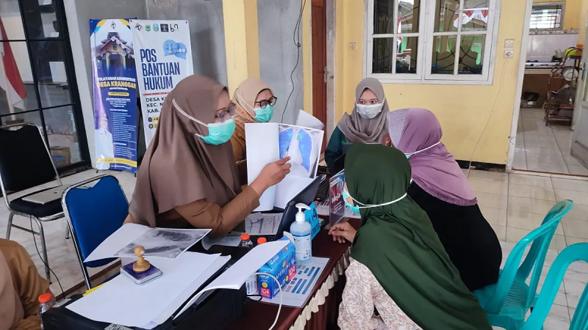 Skrining TBC (Foto Biyan Mudzaky Hanindito/Radar Malang)