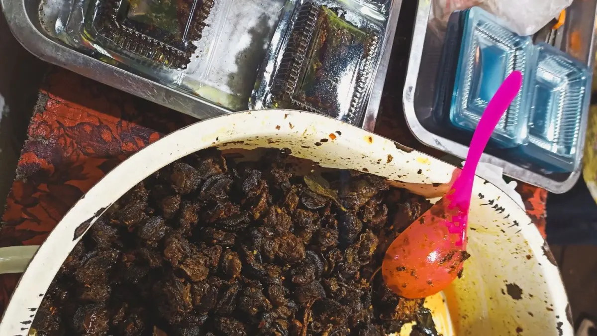 Olahan nyambek menjadi salah satu pilihan kuliner tak biasa yang dapat ditemukan di Malang (sumber: pinterest @Nadyaww 🪼)