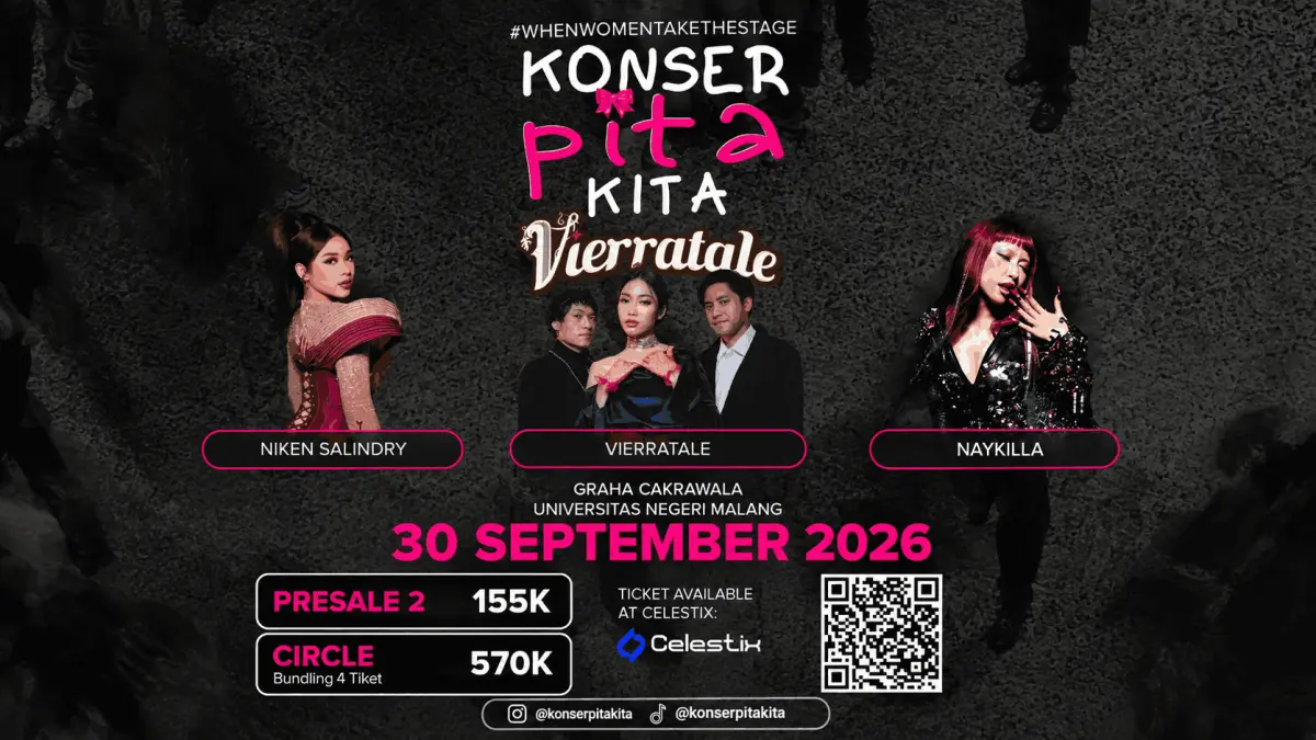 Poster Konser Pita Kita 2026. (Instagram/@konserpitakita)