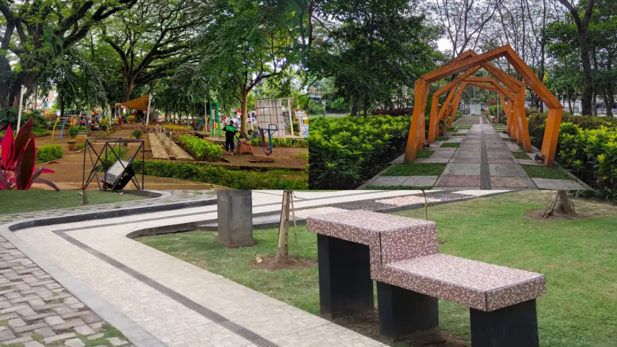 Taman kota di Malang jadi alternatif healing tanpa biaya bagi pekerja dan mahasiswa yang penat dengan rutinitas. (Foto: Google Maps)