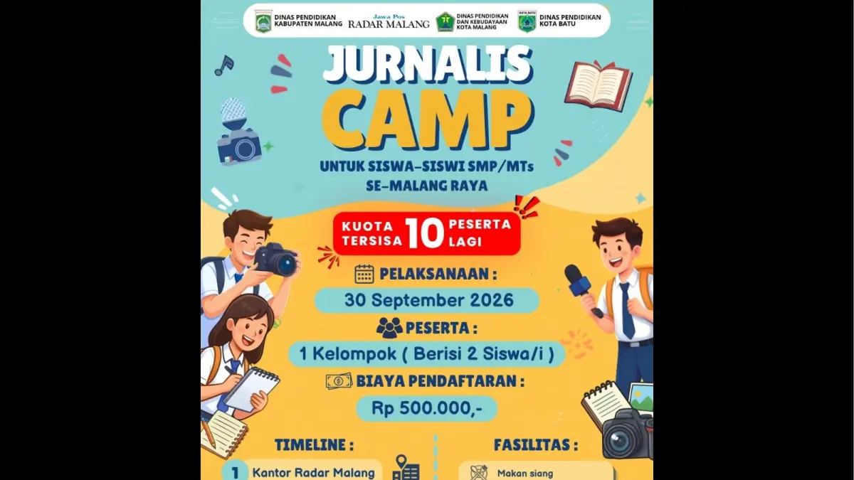 Poster Jurnalis Camp.