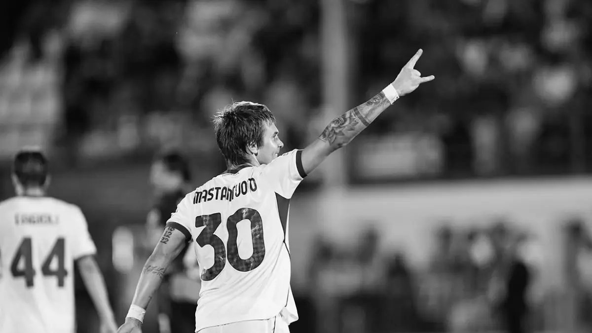 Franco Mastantuono berhasil mencetak hat-trick di Fiorentina. Sumber: IG/@francomastantuono