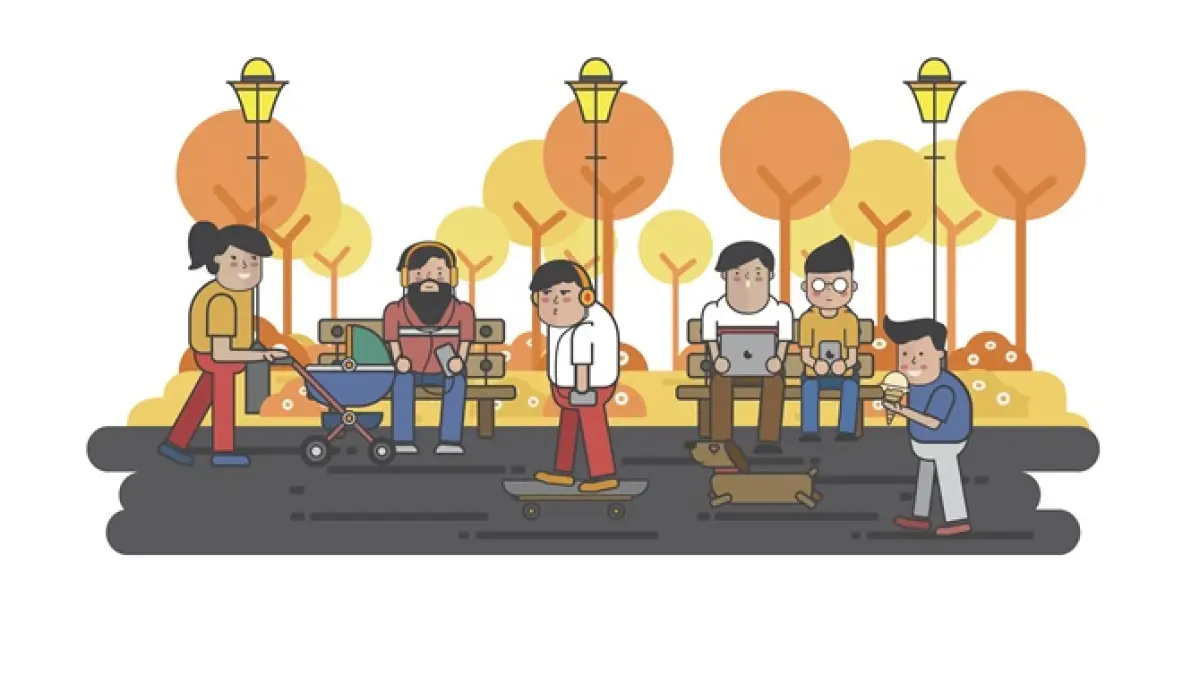 Ilustrasi Lumbung Informasi Rakyat (LIRA) (freepik)