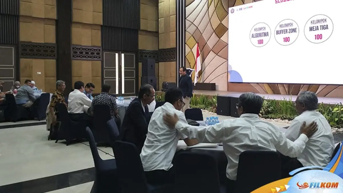 dok. PSIK FILKOM UB
Sesi kerja sama tim dalam ESQ Mental Wellness Program: Coaching for Mental Wellness with TalentDNA, Sabtu (22/8/2026).