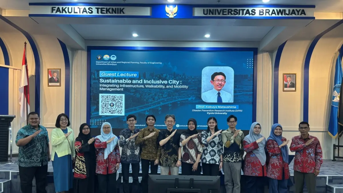 Fakultas Teknik Universitas Brawijaya (FTUB) kembali memperkuat kerja sama akademik dengan Kyoto University, Jepang.