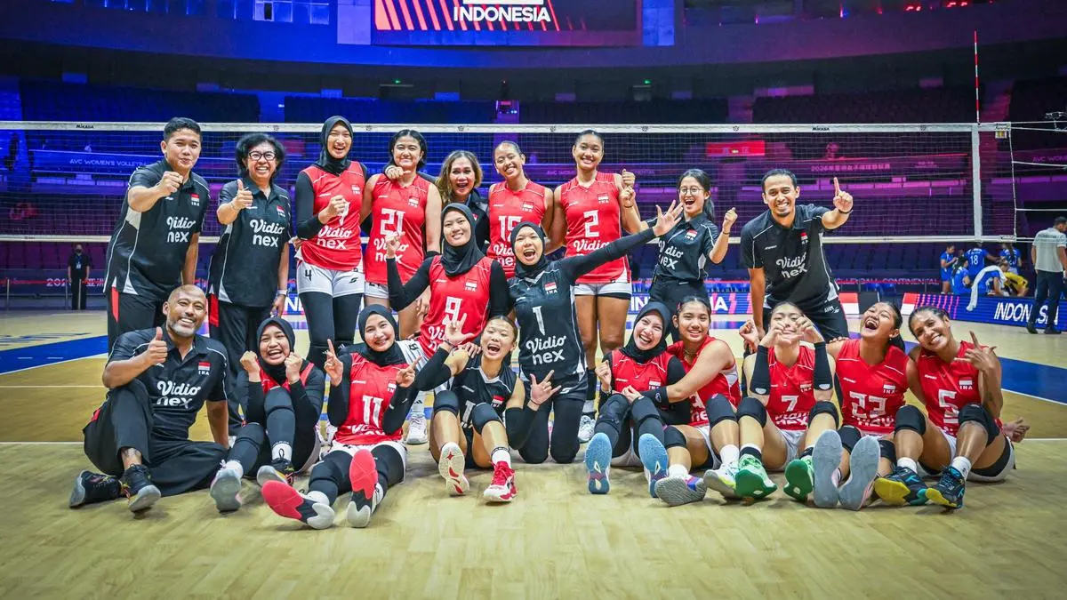 Timnas voli putri Indonesia 2026. Sumber: jatim.tribunnews.com