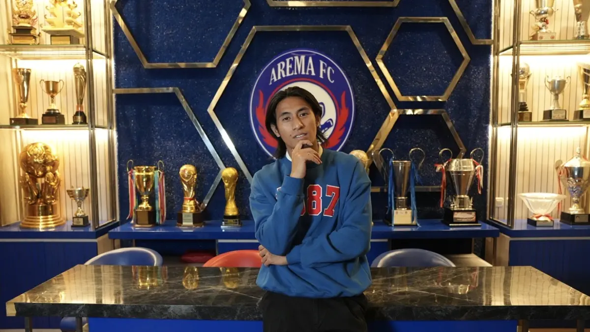 Hanif Sjahbandi kembali berseragam Arema FC. (MO Arema FC)