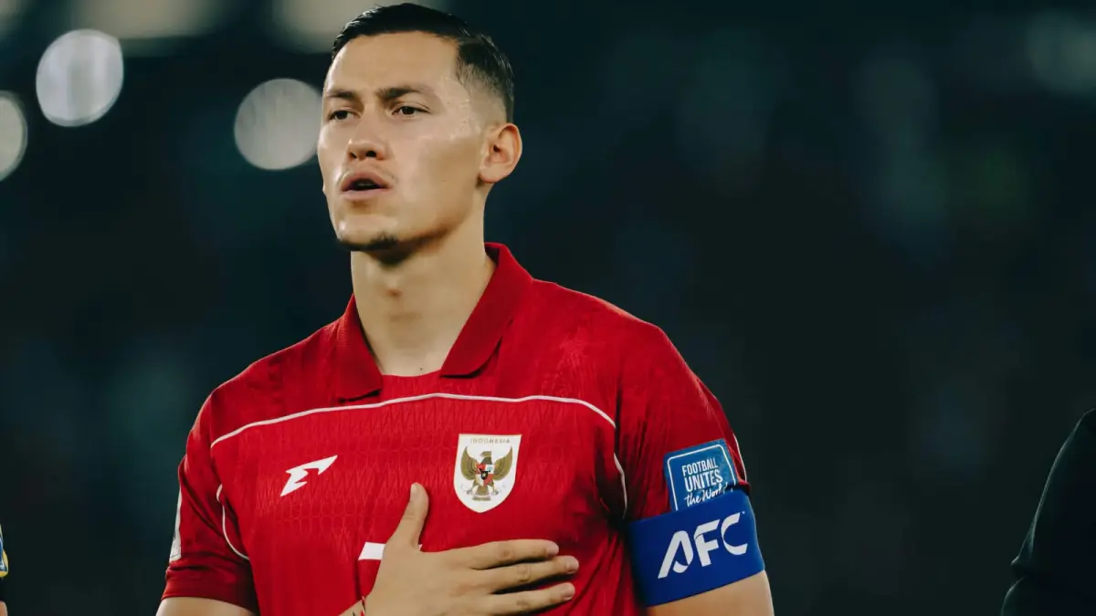 Jay Idzes menyanyikan lagu Indonesia Raya. Sumber: IG/@jayidzes