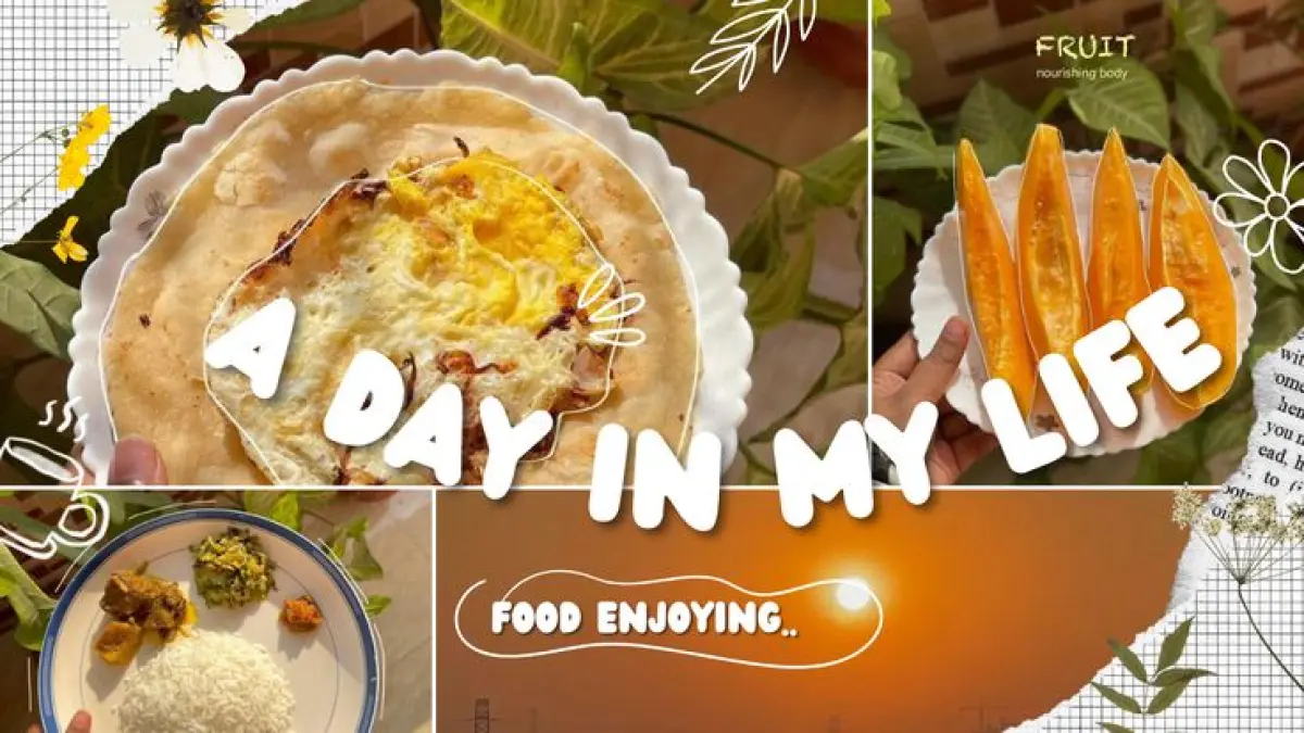 Konten A Day in My Life di media sosial. Sumber: Pinterest
