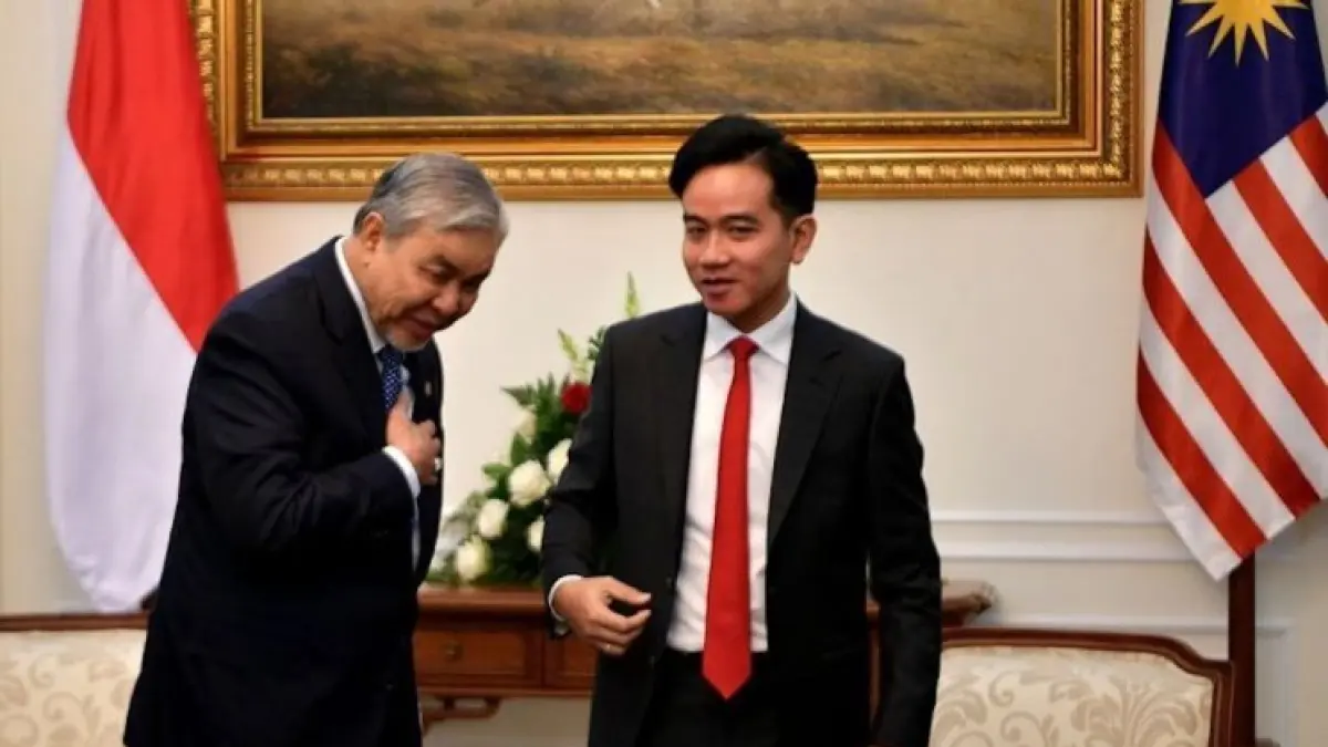 Kunjungan Wakil PM Malaysia Ahmad Zahid ke Indonesia bertemu dengan Wakil Presiden Indonesia Gibran Rakabuming/ sumber: antaranews