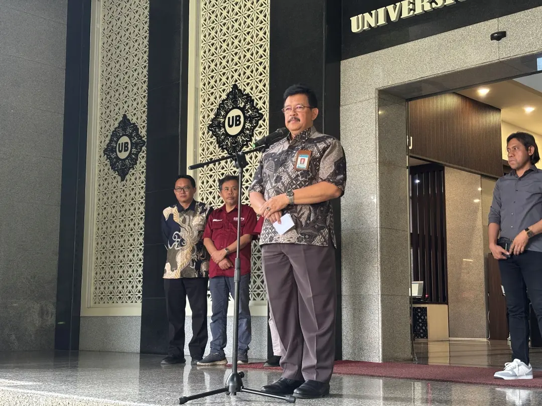 Wakil Rektor Bidang Kemahasiswaan, Alumni, dan Kewirausahaan Mahasiswa UB Dr. Setiawan Noerdajasakti