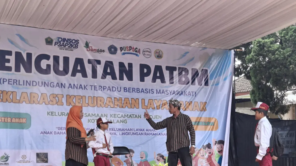 Penerapan PATBM di Kelurahan Samaan. (Nabila Amelia/Radar Malang)