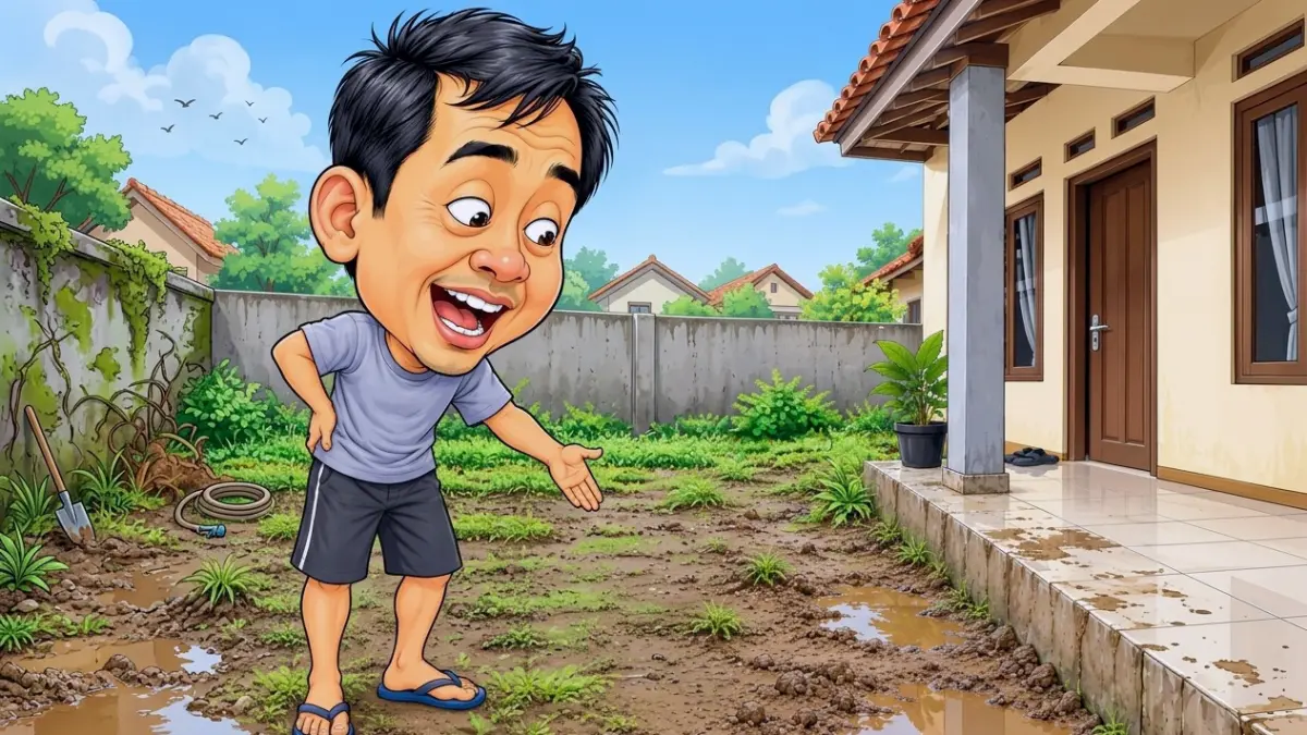 Ilustrasi situasi untuk mengungkapkan istilah "Jembrek".