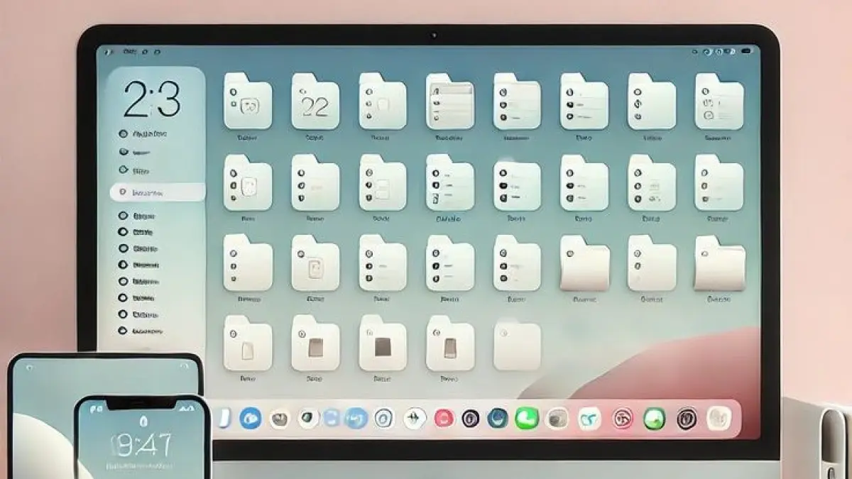 Ilustrasi Digital Cluttering (Sumber : Pinterest @Pure digital)