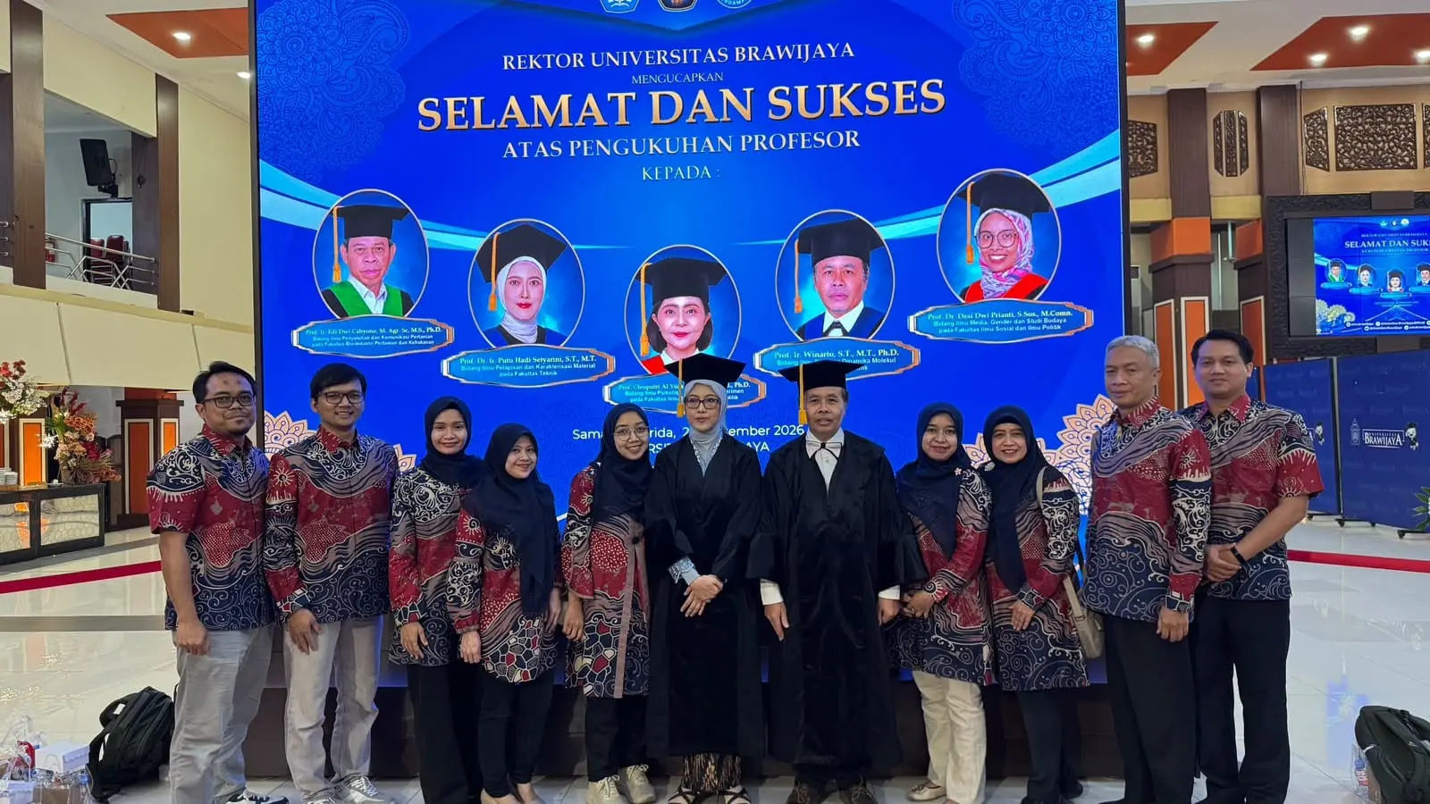 Prof. Putu Hadi Setyarini Dikukuhkan sebagai Guru Besar FTUB, Kenalkan COAT360