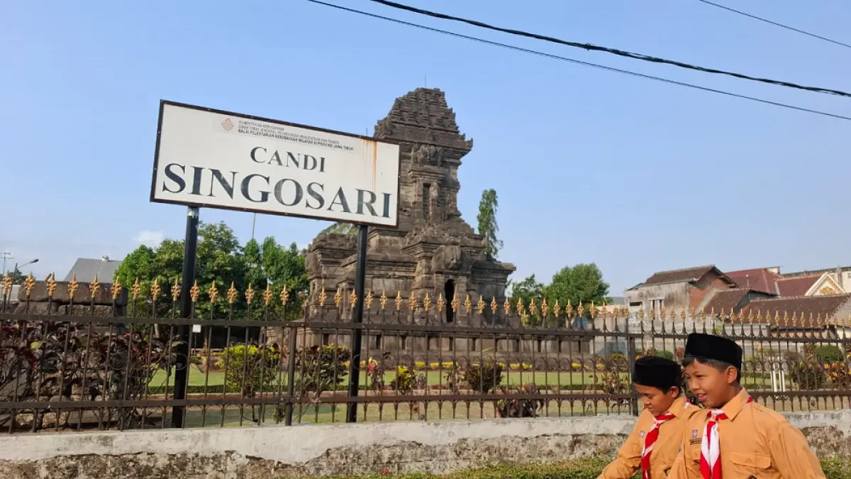 Candi Singosari, Desa Candirenggo, Kecamatan Singosari, Kabupaten Malang, Provinsi Jawa Timur (foto RAMIZARD RAFSANJANI/RADAR MALANG)