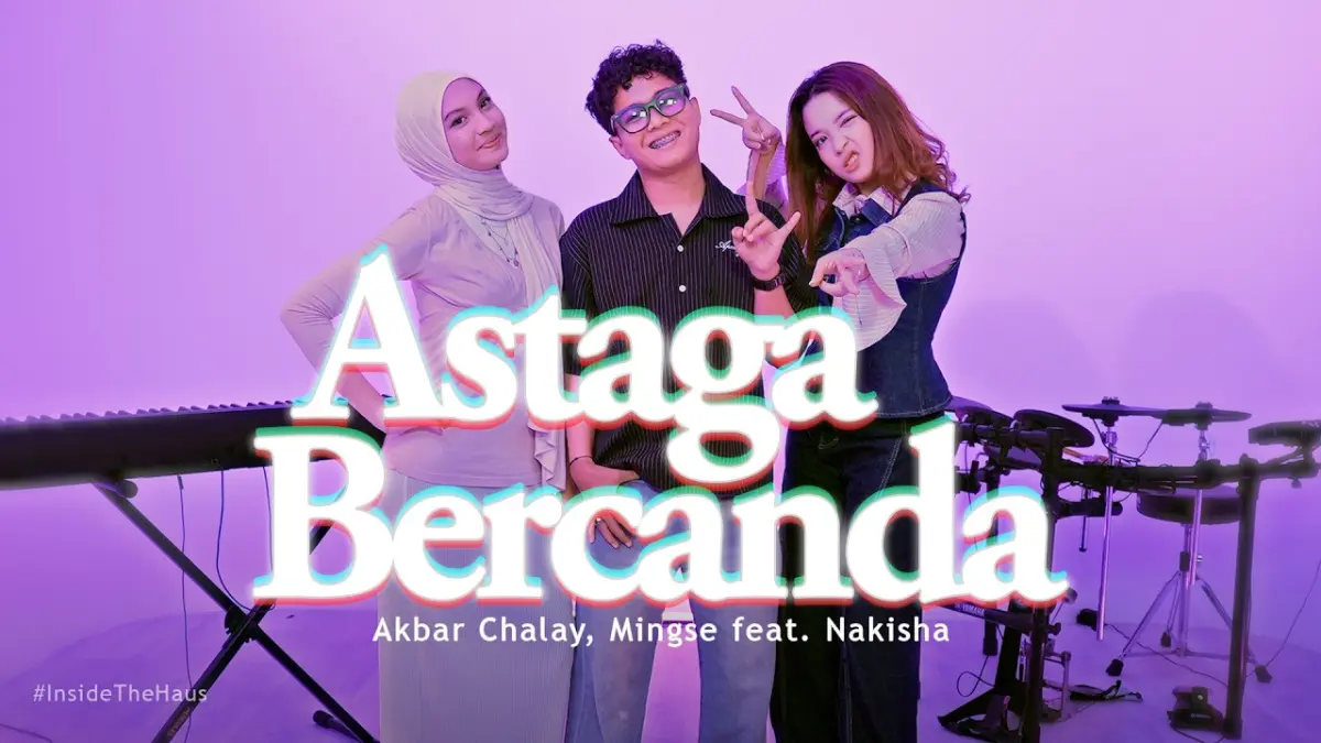 Lagu "Astaga Bercanda" Karya Akbar Chalay dan Mingse. (Sumber: Youtube/GlitchHaus)