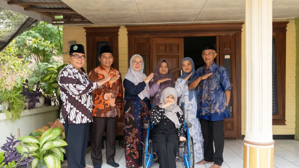 UNISMA Sambangi Mahasiswa Baru Penyandang Disabilitas di Mojokerto