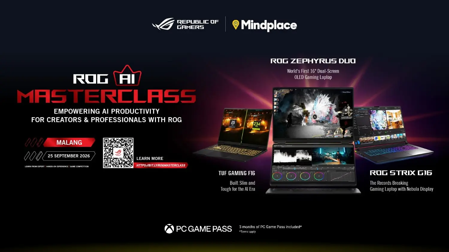 ROG AI Masterclass Hadir di Malang, Bekali Komunitas Maksimalkan AI untuk Produktivitas
