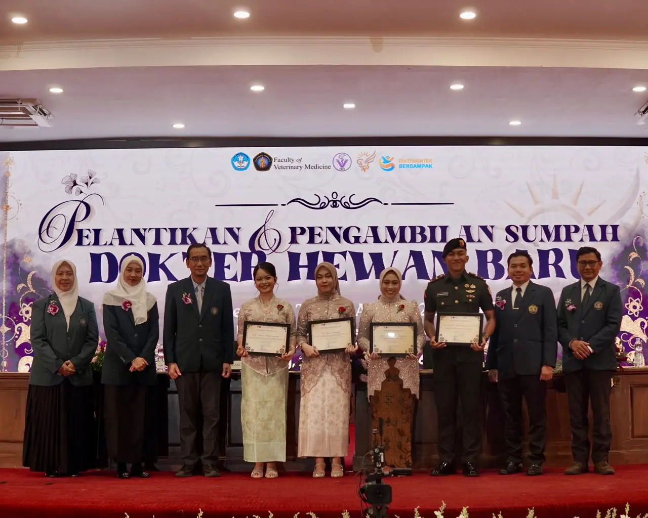 FKH UB Lantik 76 Dokter Hewan Baru, Perkuat Peran Veteriner Hadapi Tantangan One Health