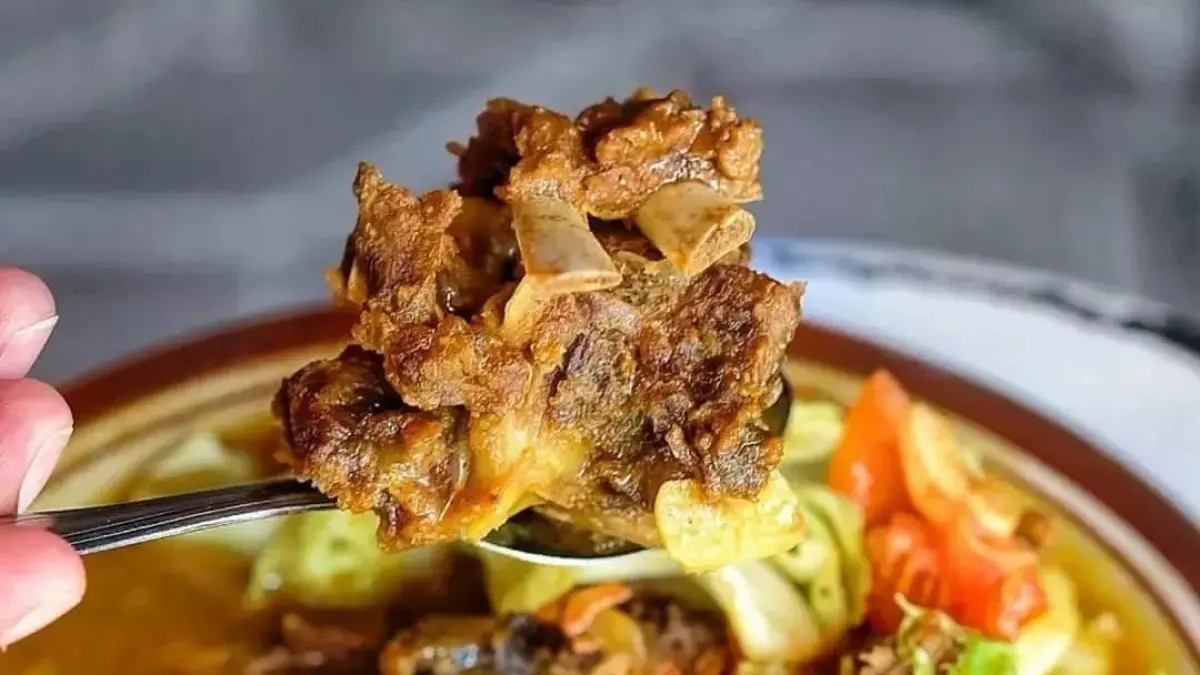 Sajian olahan kambing di Malang (sumber: pinterest @Nur Amaruddin)