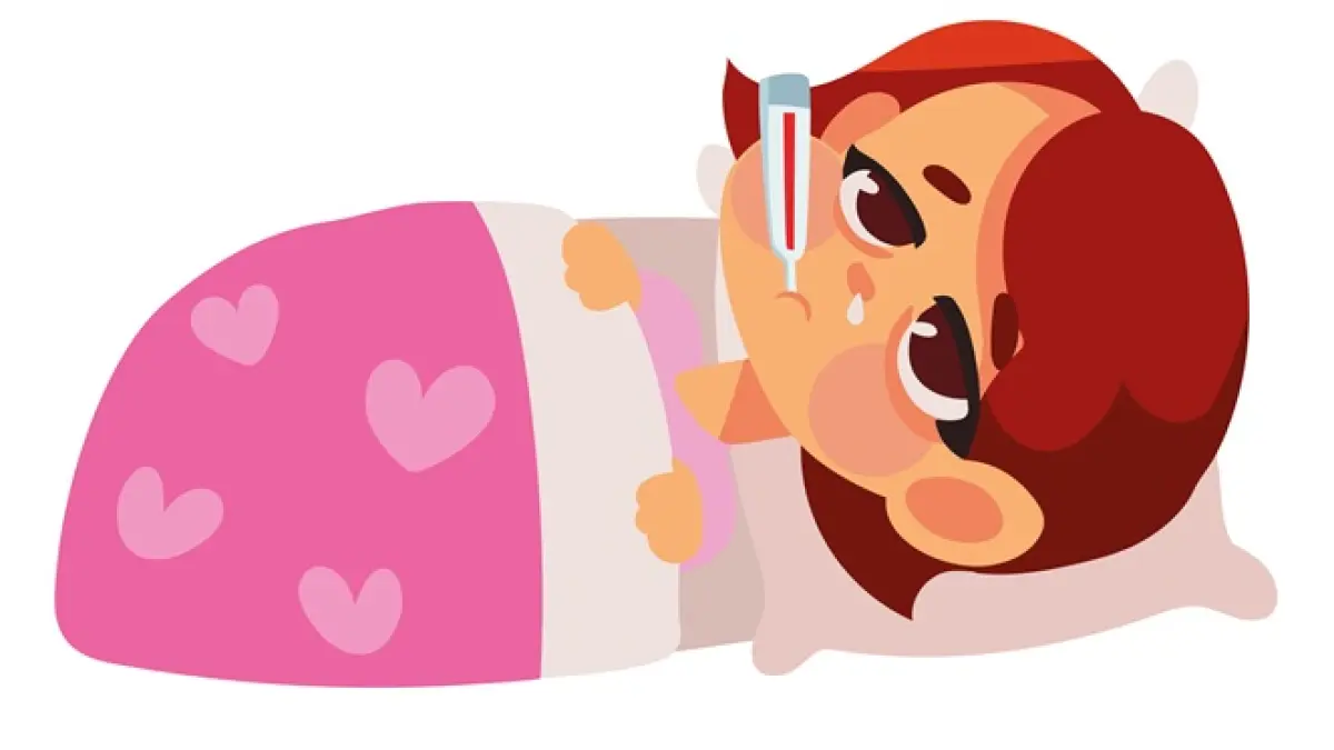 Ilustrasi Balita Terjangkit Pneumonia (freepik)