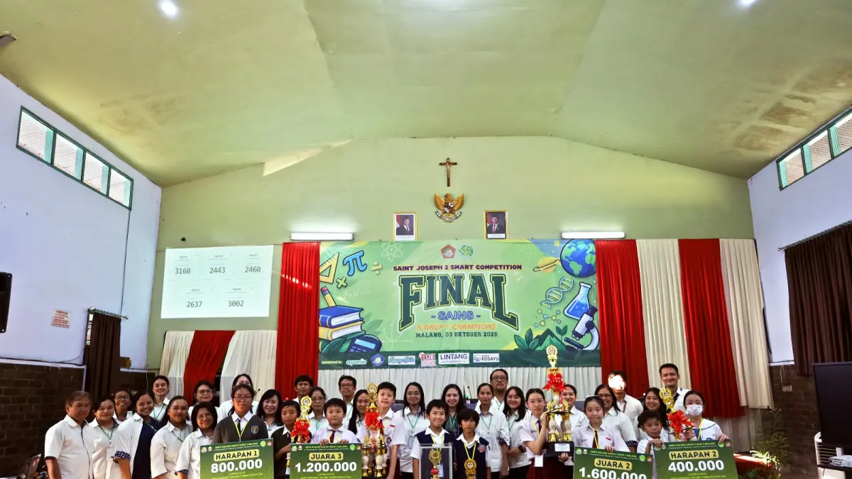 Ajang Saint Joseph 2 Smart Competition (SJ2SC) kembali digelar pada 2026