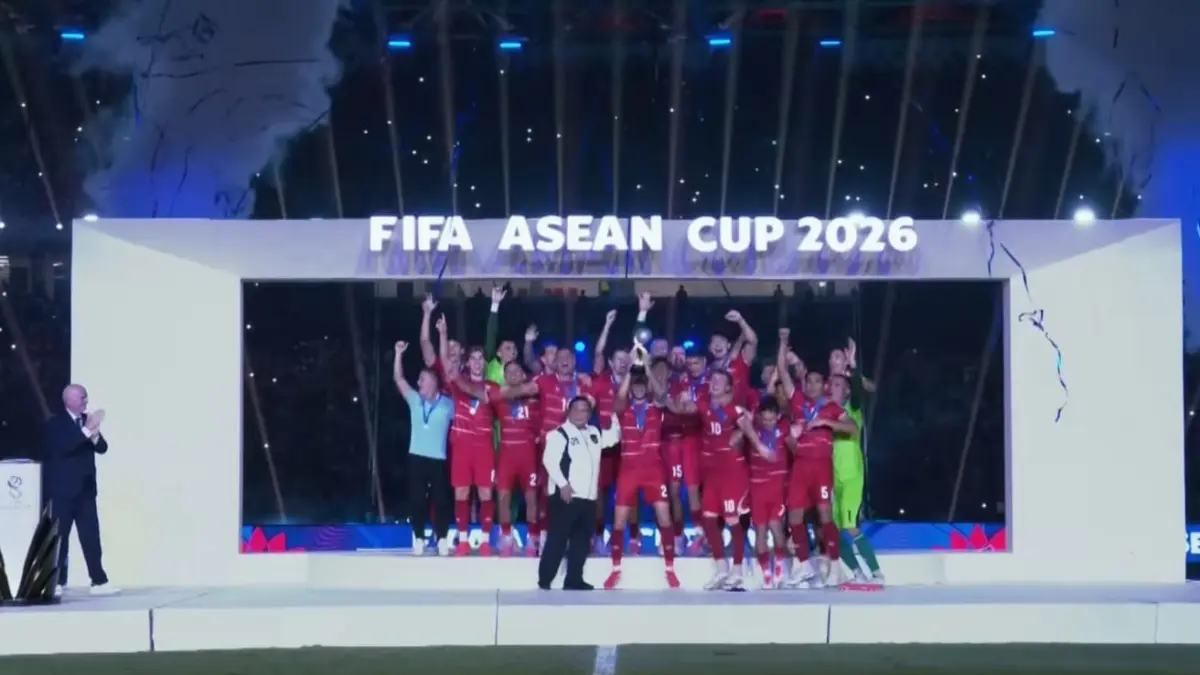 Indonesia mememangkan FIFA ASEAN Cup 2026.
