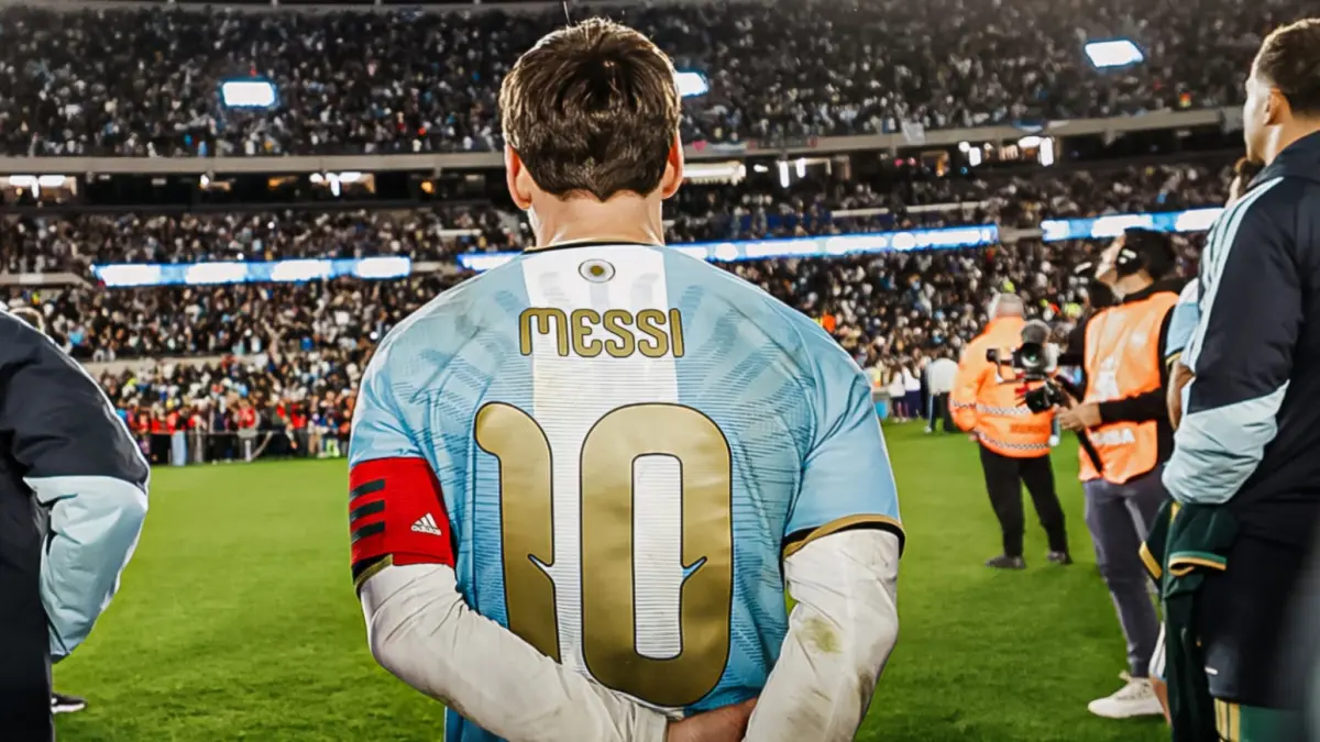 Lionel Messi saat menjalani pertandingan terakhirnya bersama Argentina. Sumber: IG/@afaseleccion